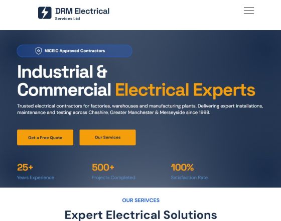 DRM Electrical tablet view